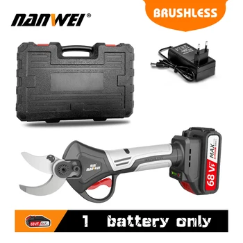 Мощные электрические ножницы NANWEI, Беспроводная зарядка, ручные ножницы для мотоинструмента
