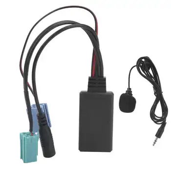  5.0 Адаптер микрофона Вспомогательный AUX аудио стерео кабель адаптер 6Pin Подключи и играй для Renault Clio Espace 2005-2011