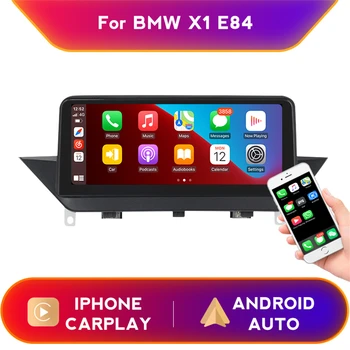 10,25-Дюймовая Система Linux Автомобильное Радио Мультимедийный Видеоплеер Стерео Для BMW X1 E84 2009-2015 GPS Навигация Встроенный Carplay + Auto