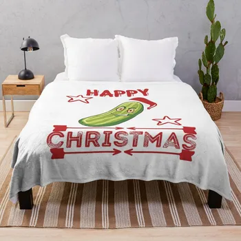 новогоднее одеяло happiness pickle, рождественские огни, диван-кровать, Мягкое Большое одеяло, детское одеяло