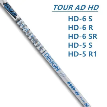 Настраиваемый стержень для гольфа, наконечник GRAPHITE Design TOUR AD HD-6 - 0.335 - S / R1 /SR, опции/ X Flex, свободная монтажная втулка и рукоятка