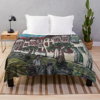A?Плед nhoa в стране Басков, изготовленный на заказ, мягкие кровати, постельное белье, Мохнатые одеяла