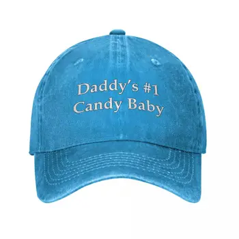 Бейсболка Daddy's # 1 Candy Baby, роскошная шляпа, роскошная мужская шляпа, мужская женская кепка