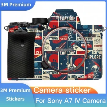 Наклейка-Скин Для Sony A7M4 A7IV Виниловая Пленка Для Камеры Защитная Наклейка Protector Coat A7 Mark4 MarkIV Mark 4 IV M4 Alpha 7M4