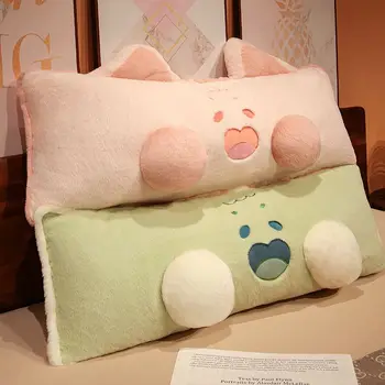 Прикроватная подушка Cute toot cat cute toot meow в стиле принцессы, подушка для чтения на кровати в студенческом общежитии