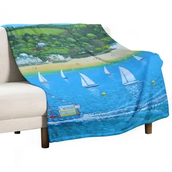 Летнее одеяло Salcombe - Девон, Великобритания, одеяла, диваны для украшения кровати, Модное одеяло, Мягкое одеяло