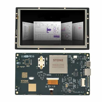 7-дюймовый дисплей модуля SCBRHMI HMI Intelligent Smart UART SPI Touch TFT LCD для промышленного управления