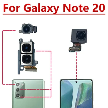 Оригинальная Задняя Широкая Камера Для Samsung Galaxy Note 20 5G N980F N981B Exynos Snapdragon Задняя N981N Передняя Основная Камера Гибкий Кабель