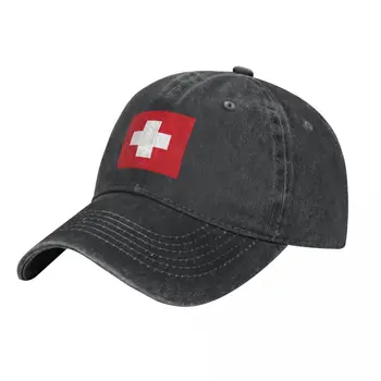 Швейцарский патруль по беговым лыжам Значок Ковбойской шляпы Шляпа джентльмена шляпа папы Женские шляпы 2024 Мужские