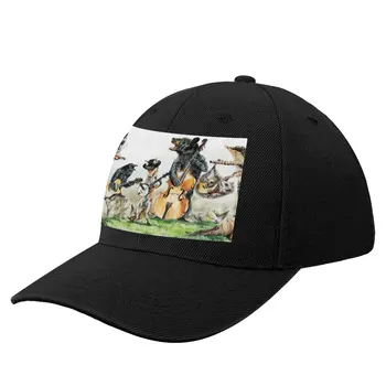 Bluegrass Gang -значок бейсбольной кепки с музыкой диких животных, одежда для гольфа, детская кепка, женская мужская кепка