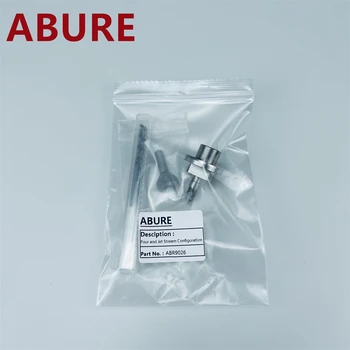 В комплект ABR9026 Входят насадки для заливки и струйной обработки для пистолета-распылителя ABURE A9
