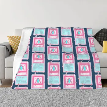 Лицензия Hunter (розовая версия) Накидное Одеяло забавный подарок Тонким Дизайнерским Одеялам