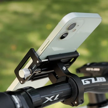 Держатель для велосипедного телефона Быстрое прикрепление/отсоединение крепления для велосипедного телефона на стволовых клетках, держателя для телефона на велосипедном креплении для смартфона диагональю от 2,16 до 3,93 дюйма