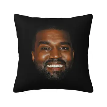 Забавный чехол для подушки из мема Kanye West 50x50 см, мягкая симпатичная наволочка для автомобильного дивана, наволочка из полиэстера с застежкой-молнией