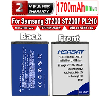 HSABAT 1700 мАч BP85A BP-85A BP 85A Цифровой Камера Батарея для Samsung ST200 ST200F PL210 WB210 SH100