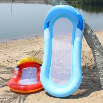 New2023 ПВХ Бассейн Пляжный Водный Гамак Плавающая подушка для сна Летний Надувной воздушный шезлонг для вечеринок, водных видов спорта