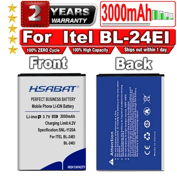 Аккумулятор HSABAT 3000 мАч BL-24EI для мобильного телефона Itel BL-24EI