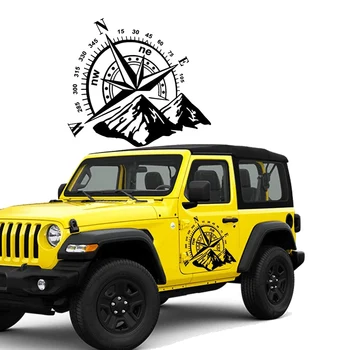 1 шт. наклейка на боковую часть кузова внедорожника Compass Mountain, наклейка для внедорожника Jeep, водонепроницаемая ford