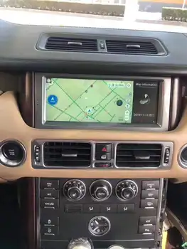 Для Land Rover Range Rover Vogue L322 V8 2002-2012 Автомобильный Интеллектуальный Мультимедийный Видеоплеер Радио GPS Навигация Поддержка 2Din