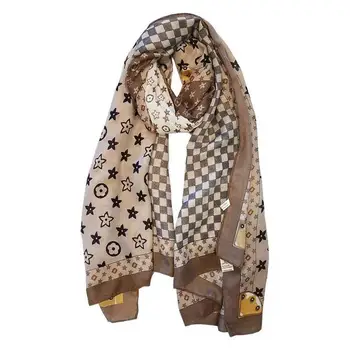 Шарфы URRCFIO, универсальный осенне-зимний шарф, теплая шаль