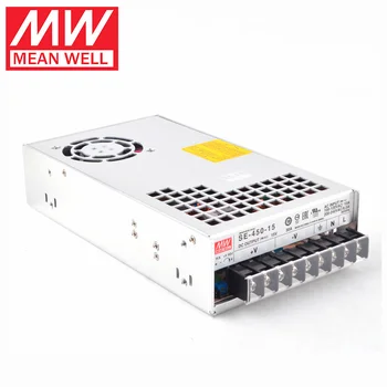 Импульсный источник питания MEAN WELL SE450 Мощностью 450 Вт с одним выходом постоянного тока 3,3 В 5 В 12 В 15 В 24 В 36 В 48 В Mean Well MW SE-450