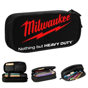 Пеналы Milwaukees Ничего, кроме сверхпрочного пенала, держателя ручки для студентов, Большой сумки для хранения, офисных подарочных аксессуаров