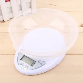 С лотком 5 кг Портативные СВЕТОДИОДНЫЕ Цифровые Весы Для Измерения Веса Пищевых Весов Кухонные Весы Маленькие Весы Для Взвешивания В Граммах