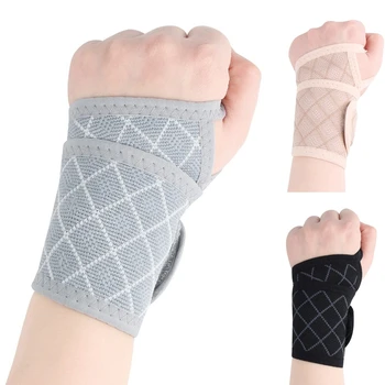 Защита запястья для поддержки рукава дышащая эластичная перчатка