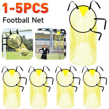 Портативная футбольная сетка, складная футбольная мишень для тренировки точности стрельбы, тренировки для квотербеков, футбольные аксессуары