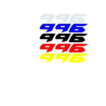 Мотоциклетные Наклейки Эмблемы Диверсионная Оболочка Наклейка для логотипа DUCATI 996 пара
