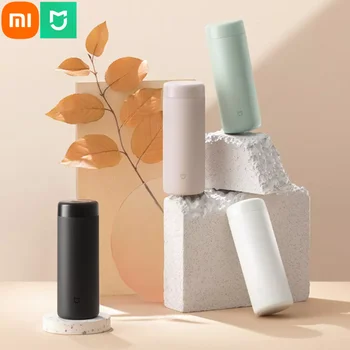 Xiaomi Mijia Mini Изолированная чашка 350 МЛ, Изоляционный замок из нержавеющей стали, Холодное 6 Часов Герметичное уплотнение, Портативная бутылка для воды, Чайник
