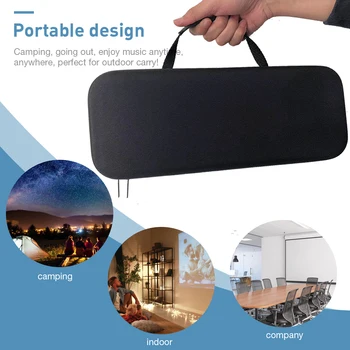 Портативный кейс Многофункциональный дорожный кейс Пылезащитные сумки для проекторов Утолщенная сетчатая сумка для Samsung TheFreestyle