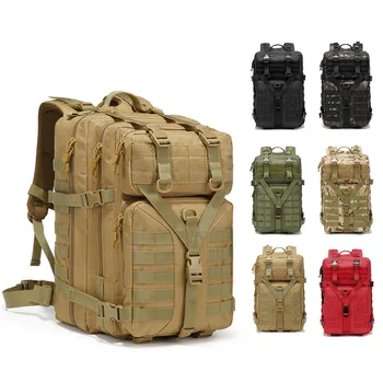 Уличный тактический рюкзак / Bag/Rucksack/Ранец / Штурмовой боевой Камуфляжный Тактический рюкзак Molle