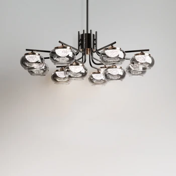Современная минималистичная люстра для гостиной, Дизайнерский Минималистичный Креативный основной светильник, Роскошная лампа для спальни, столовой