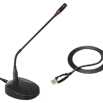 2023 Новый Гибкий Настольный USB-Конденсаторный Компьютерный Микрофон U140 Для Игровой Записи Конференций