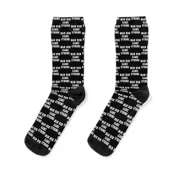 Мужские носки Man Bun Game Strong Socks на заказ новогодние мультяшные Носки Мужские Женские