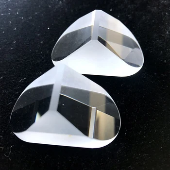 1 шт 25*12,5*12 мм, 44*21*22 мм, 46*22,5*23 мм Призмы из оптического стекла K9 Треугольные Прямоугольные Линзы Paul Prisms