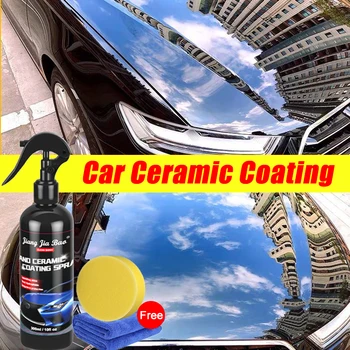 Керамическое нанопокрытие автомобиля Жидкий воск, распыляемый Наногидрофобный слой, полирующий лакокрасочное покрытие, средство для полировки автомобилей, нанопокрытия для полировки автомобилей