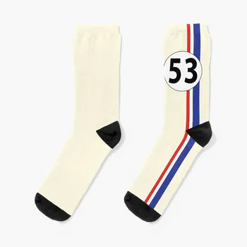 Херби, носки № 53, рождественские подарки, Носки для ног, спортивные мужские носки, женские носки