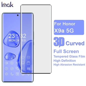 IMAK 3D Изогнутое Полное Покрытие Из Закаленного Стекла Для Huawei Honor X9a 5G Антивзрывная Защитная Пленка Для Экрана Magic5 Lite 5G