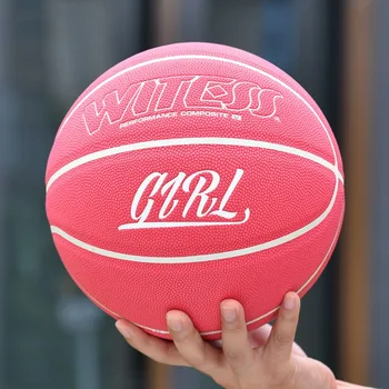 Девушки Размер 6 Баскетбол Профессиональный Женский Тренировочный Матч Баскетбольный Мяч PU Крытый Открытый Износостойкий Высокий Упругий Баскетбол