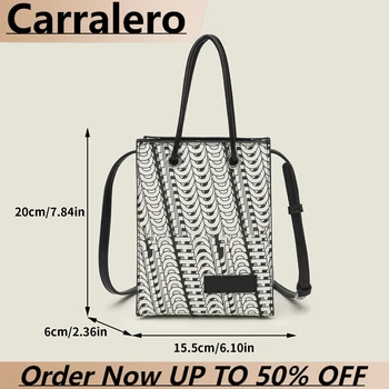 Оригинальная женская сумка Carralero Spanish Bear из искусственной кожи, роскошная сумка в королевском стиле с оригинальным текстом логотипа, роскошная сумка