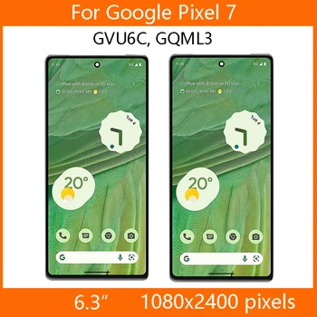 Оригинальный ЖК-дисплей Для Google Pixel 7 ЖК-дисплей С Сенсорной панелью Дигитайзер В Сборе Для Google Pixel7 LCD GVU6C, GQML3 LCD