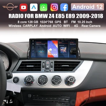 Обновление Android 13 Автомобильное Радио Для BMW Z4 E89 2009-2018 Замена Авто Стерео Carplay GPS Навигация Мультимедийный Плеер Головное Устройство