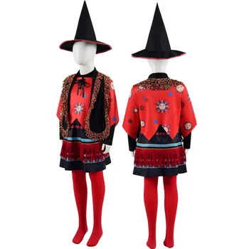 Дани Косплей костюм Детская рубашка для девочек Юбка шляпа Костюмы Детский карнавальный маскарадный костюм на Хэллоуин