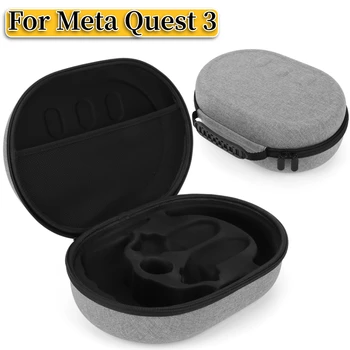 Для Meta Quest 3 EVA Сумка Для Хранения Портативная Коробка Дорожный Защитный Чехол Для Переноски С Плечевым Ремнем для Meta Quest3 VR Аксессуары