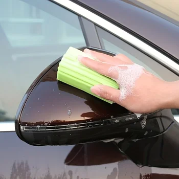 губка для мытья автомобиля 1шт: Многофункциональный удобный скруббер для чистки салона и экстерьера автомобиля