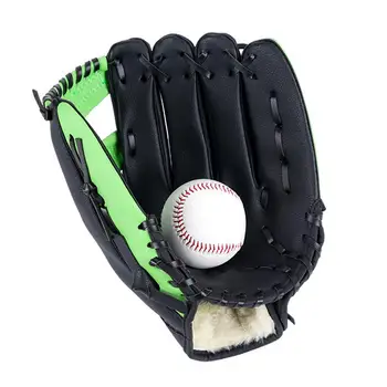 Бейсбольная рукавица для взрослых Удобная одинарная бейсбольная и бейсбольная рукавица для софтбола Удобная бейсбольная и софтбольная рукавица для детей молодежи и взрослых