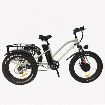 Трехколесный велосипед Ristar 2022 для взрослых big wheel / электрический велосипед Trike / грузовой с электроприводом 