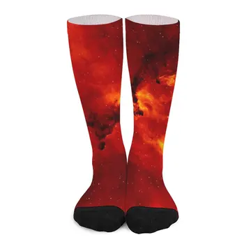 Пылающие звезды лавы, раскаленные докрасна - детские носки-бестселлеры, черные носки